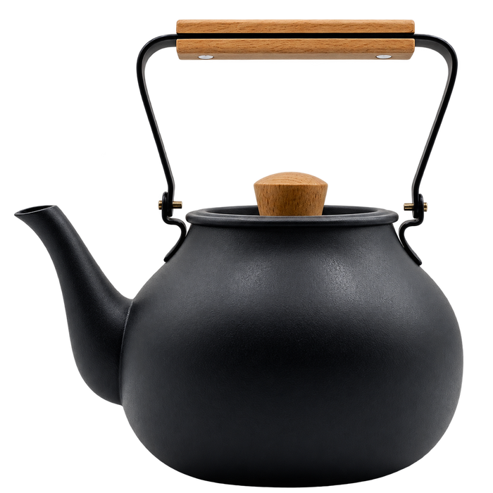 Miyaco Kuroiro CHA-6 700ml black teapot