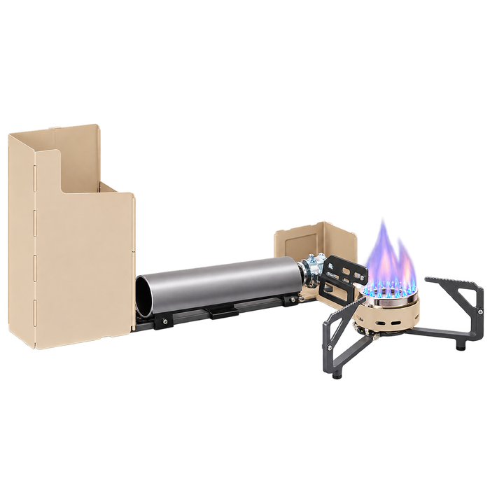 Camping Family 2-in-1 3-Burner Gas Stove 6800W CM-38622