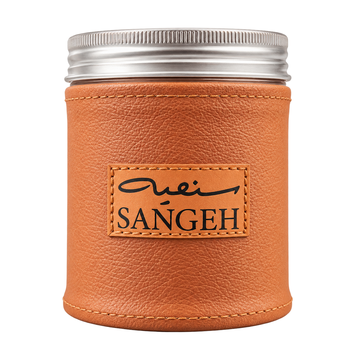 SANGEH Leather Jar - Large