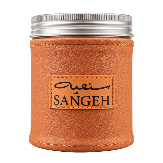 SANGEH Leather Jar - Large
